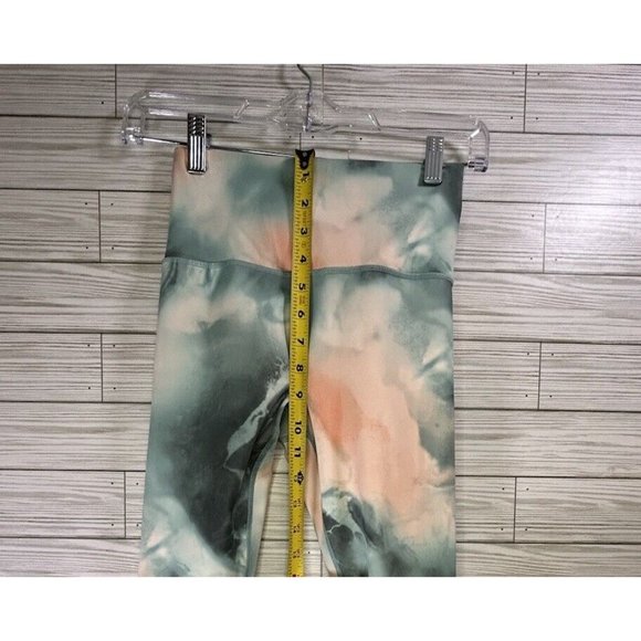 Athleta Elation Printed 7/8 Tight Marine Minimalistic Grey Size‎ XXS Tie Dye - Picture 9 of 9